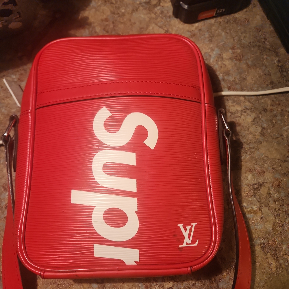 Red Louis Vuitton Men's Bag